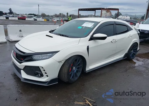 2017 Honda Civic Type R Touring from USA, damaged, VIN SHHFK8G73HU201408